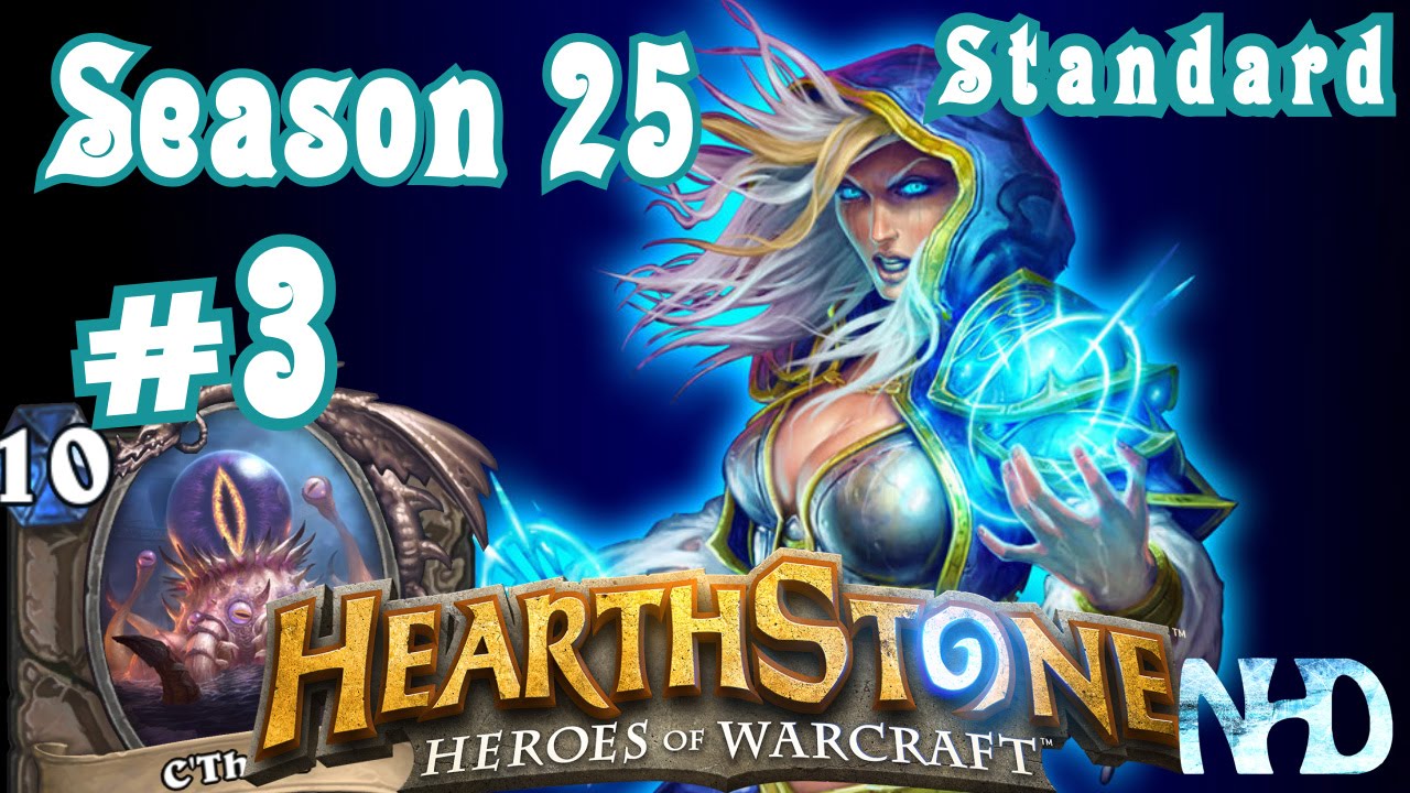 Let's Play Hearthstone (S25) Standard vs Warlock C'Thun