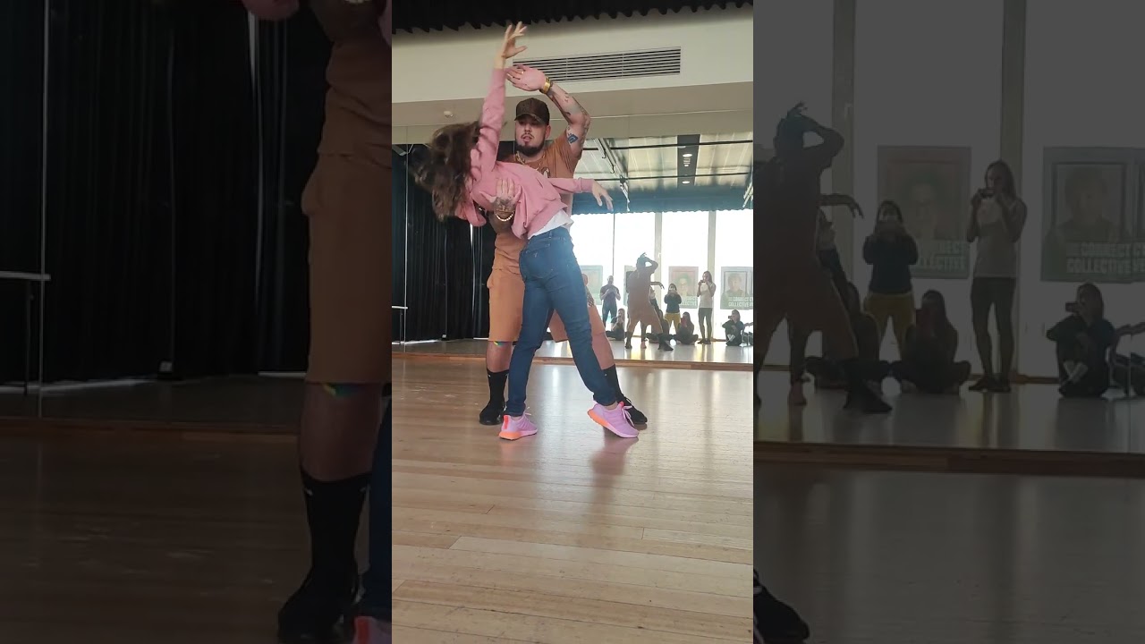 Pedrinho & Eglantine workshop2 demo at Canberra Zouk weekender 2023