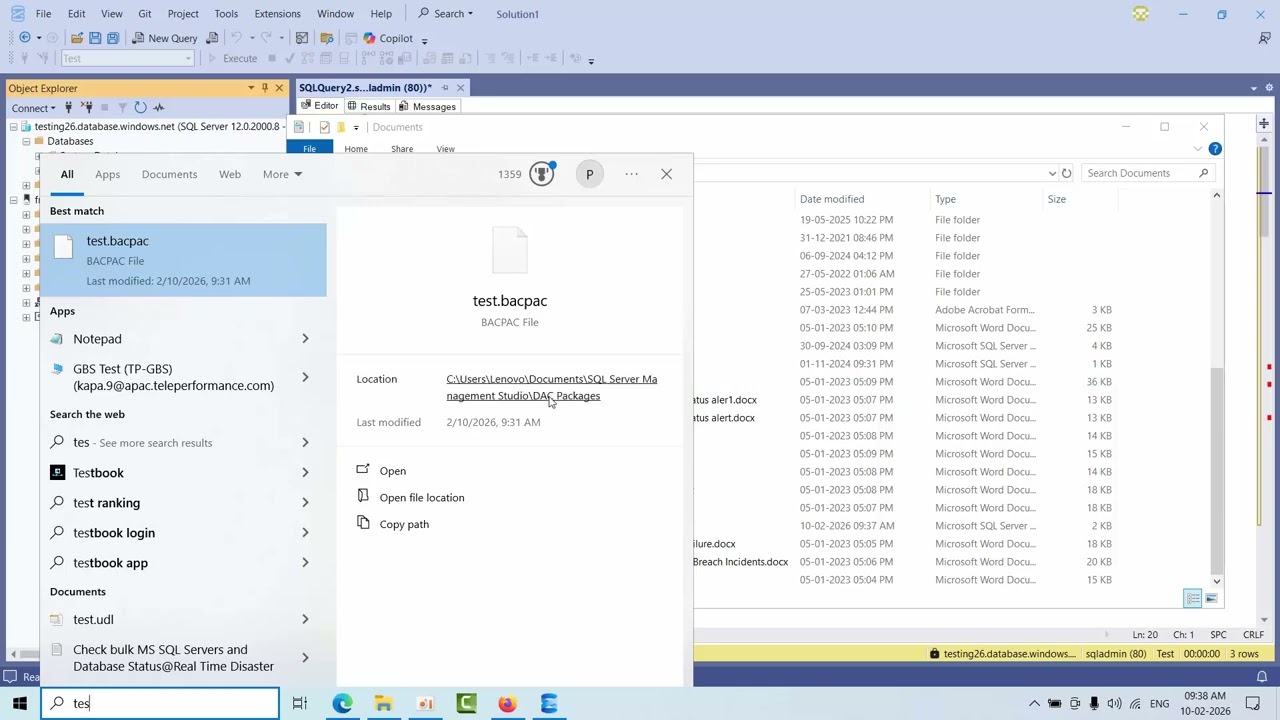 Миграция базы данных Azure SQL в управляемый экземпляр с шифрованием на уровне столбцов — пошагов...