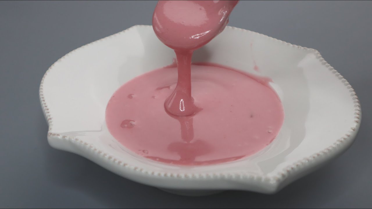 自制翻糖膏|树莓风冻糖霜|Homemade Raspberry Fondant Icing | Easy fondant icing recipe for beginners|