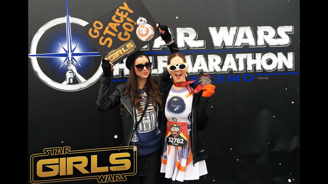 Star Wars Girls - 2016 Disney STAR WARS Marathon