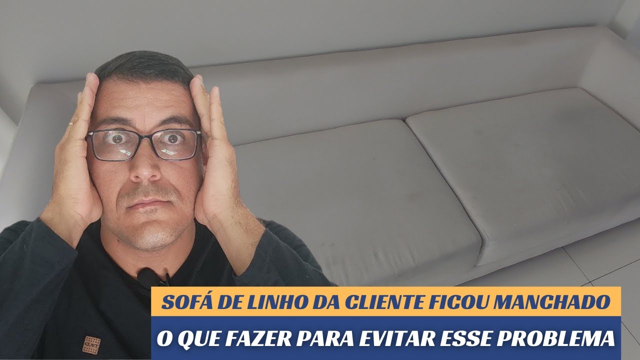 3 CUIDADOS AO FAZER HIGIENIZAÇÃO DE SOFÁ DE LINHO