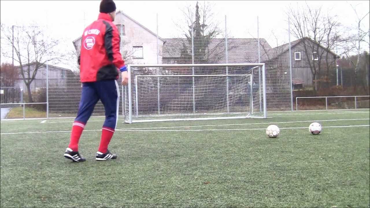 Perfect swerve FREE KICKS | BECKHAM FREE KICK TECHNIQUE | freekicks from extratraining