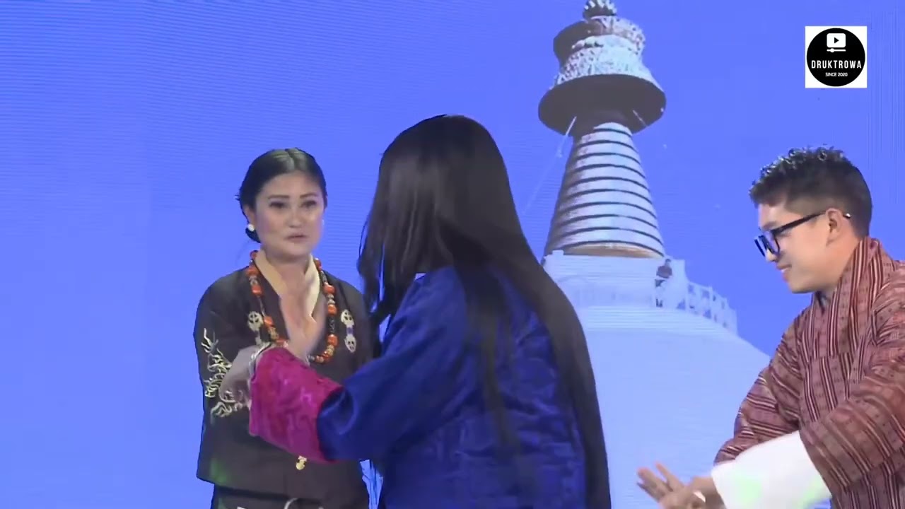 Tendrel Phuensum Dance by Ngawang Tshetrim, Tandin Ongmo and Kalden Dorji.