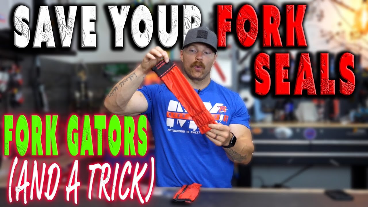 SAVE YOUR SEALS! - Fork Gators (AND a trick to save leaking seals)
