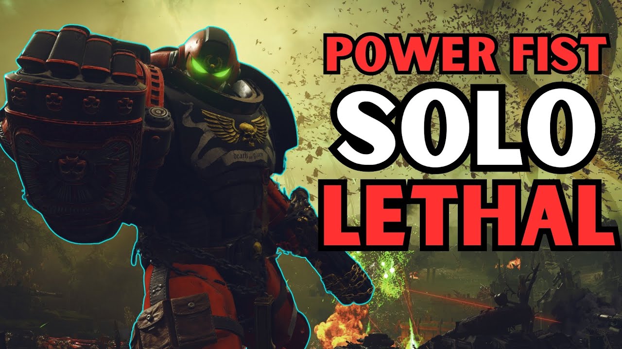 Power Fist Assault Punches Through The Swarm on Lethal Difficulty - Solo Lethal l Space Marine 2