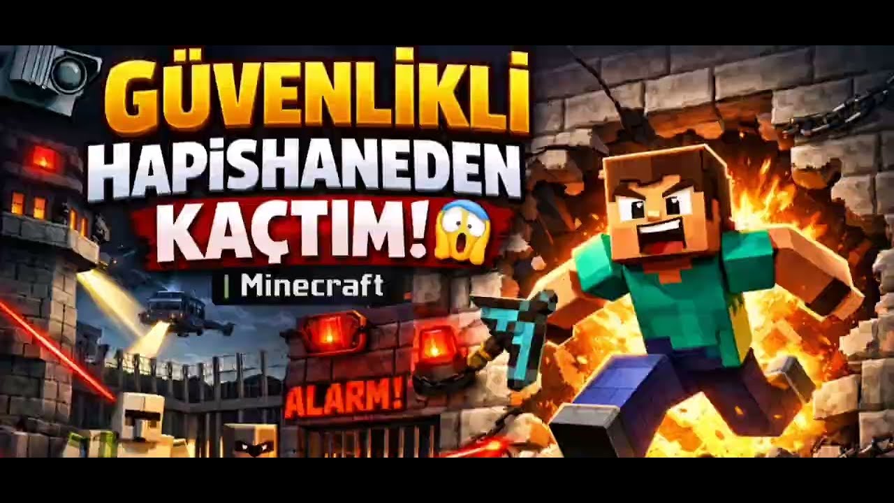Çok güvenlikli hapisaneden kaçtım 😃