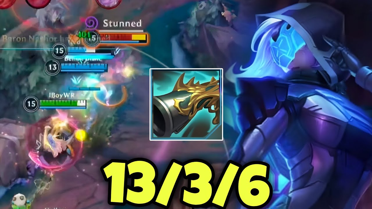 WILD RIFT ADC // THIS ASHE IS SOO GOOD WITH THIS BUILD AND RUNES IN PATCH 7.0C GAMEPLAY!