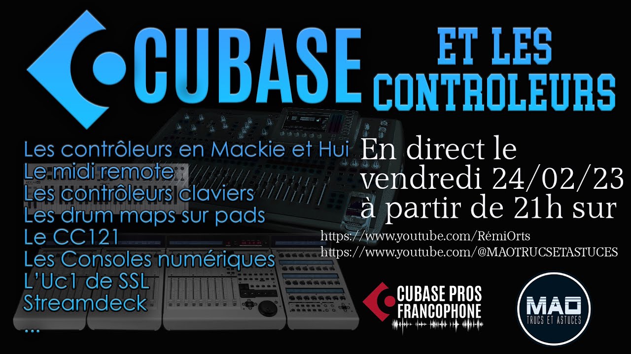 Cubase et les Contrôleurs