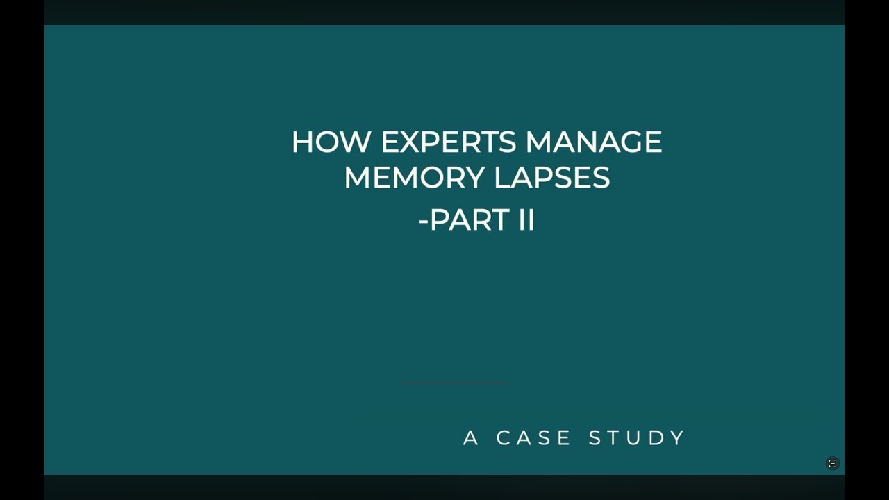 Why We Miss Things in Routine Tasks: Memory Errors & the WHO Surgical Checklist