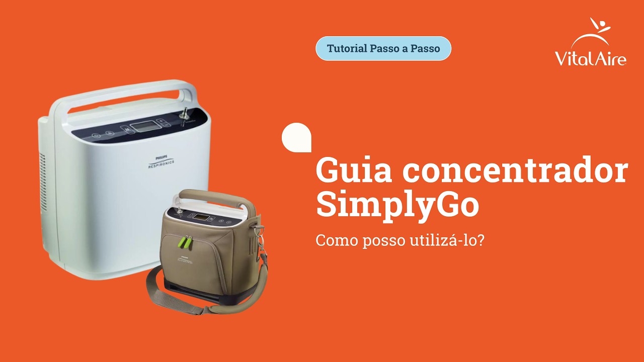 Concentrador Portátil SimplyGo - Philips: Instruções de Uso