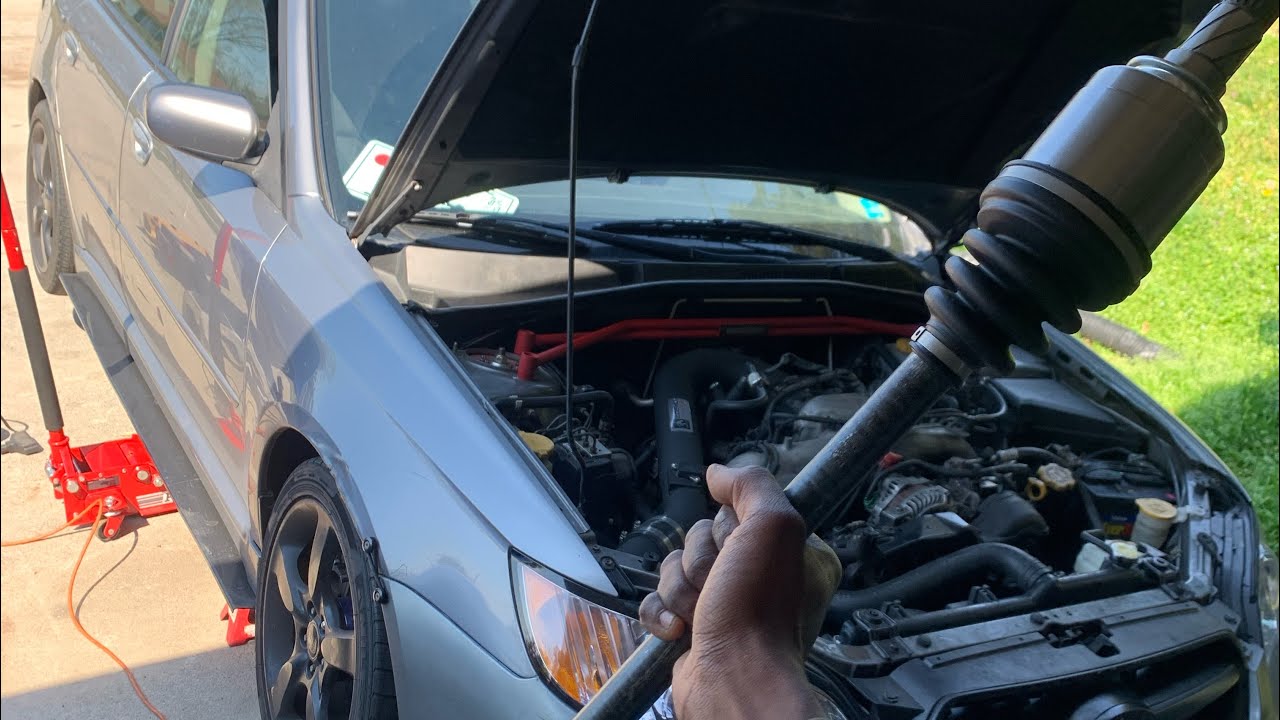 2008 Subaru legacy rear cv axle install