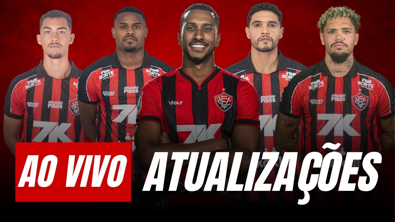 [AO VIVO] – VITÓRIA SEGUE SEM MOVIMENTAÇÕES A 12 DIAS DO FECHAMENTO DA JANELA DE TRANSFERÊNCIAS