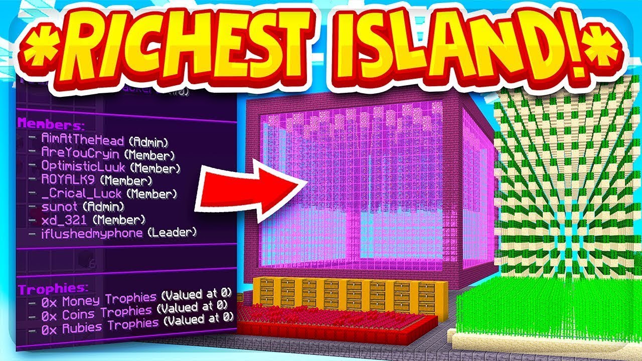 MAKING THE #1 *RICHEST* ISLAND ON DAY 1 OF *NEW* SKYBLOCK SERVER! | EnchantedMC