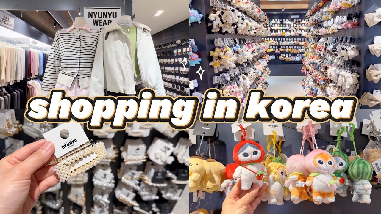 shopping in korea vlog 🇰🇷 accessory wholesale market in Seoul 💸