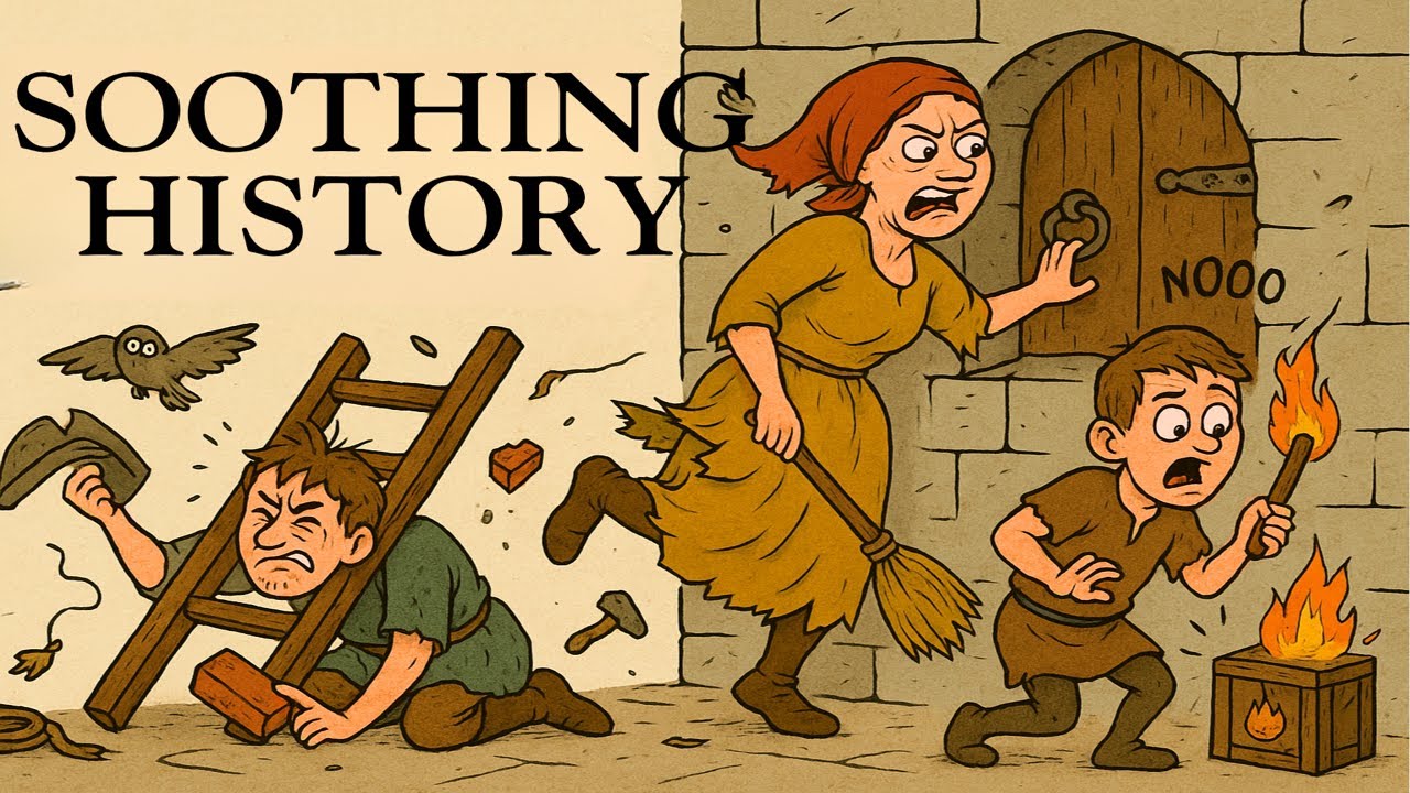 Soothing History | Why Medieval Castles Were DEATH TRAPS #boringhistory #boringhistoryforsleep
