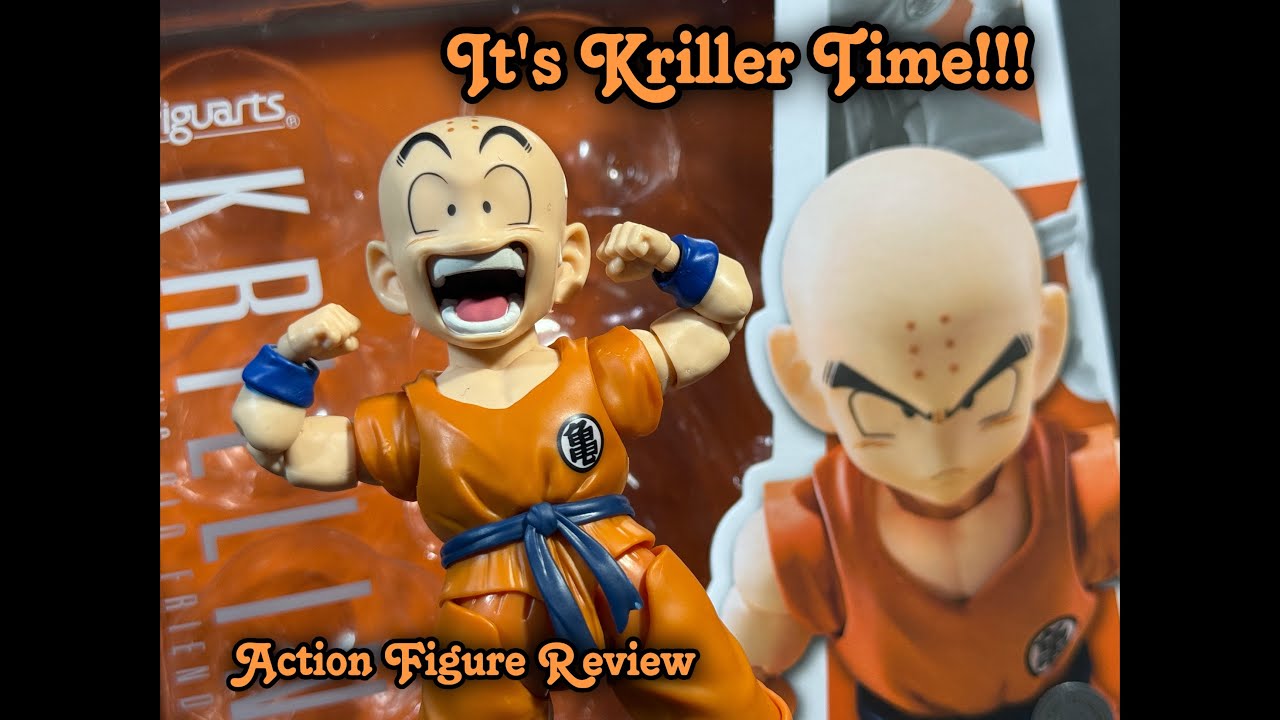 IT’S KRILLER TIME!!! • S.H. Figuarts Krillin - Son Goku’s Old Friend Unboxing & Review