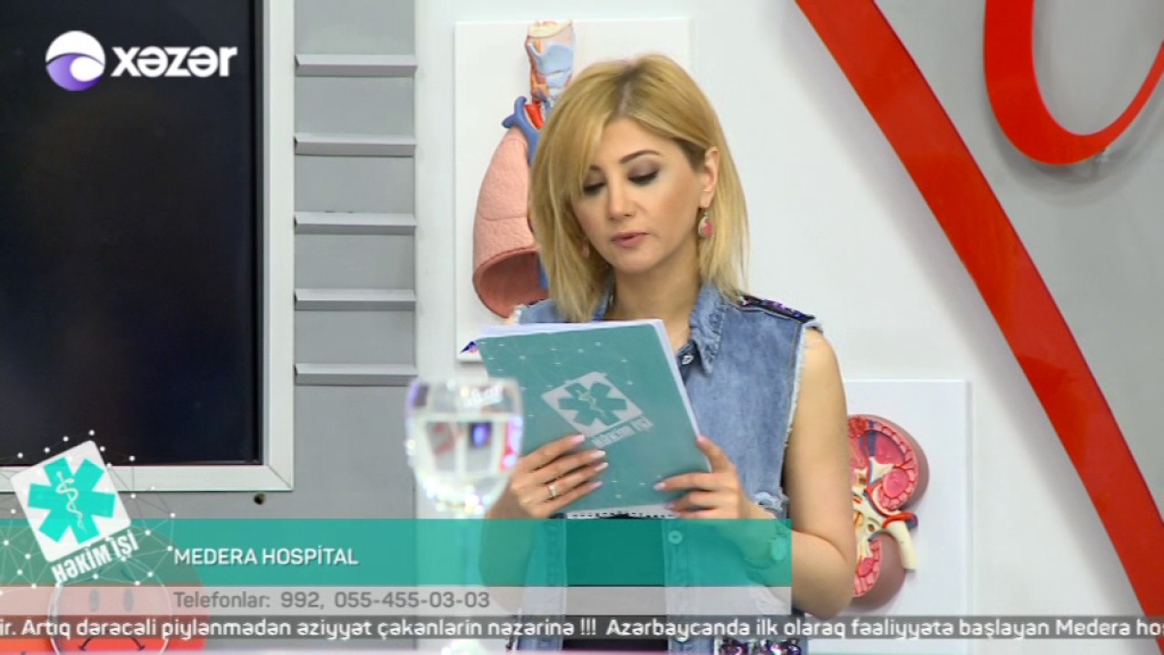 25 05 2017 Hekim ishi Medera Hospital Lor Cerrah Tural Hacimirzeyev