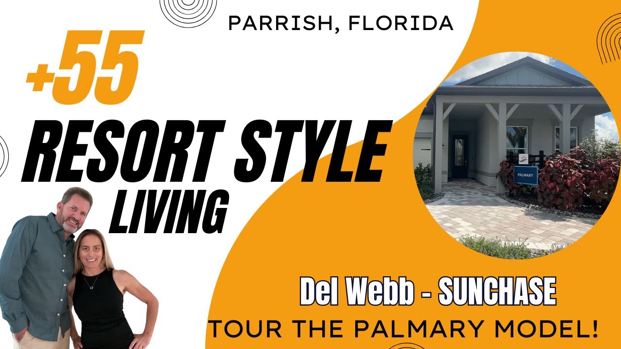 Palmary Model Tour at Del Webb Sunchase | Parrish FL New Construction 55+ Homes