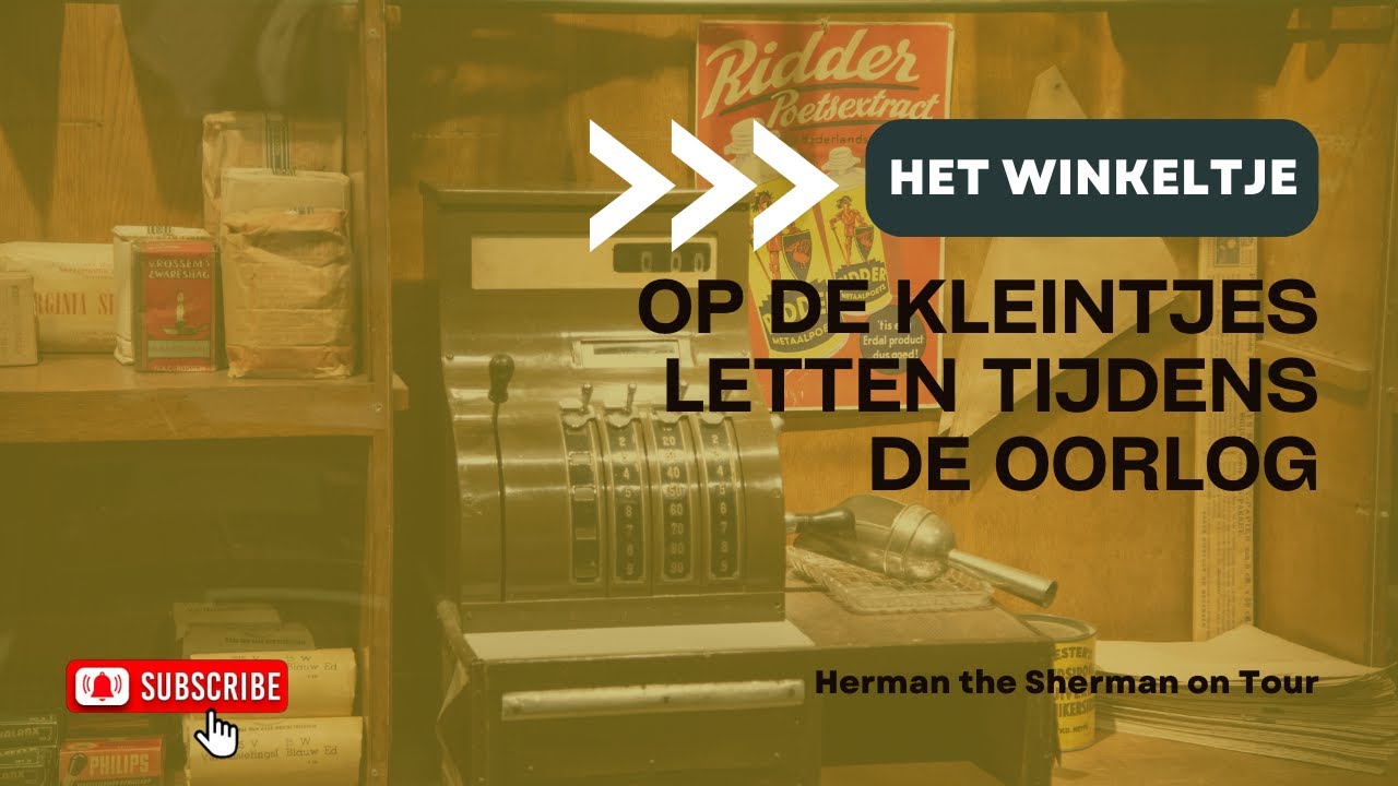 Op de kleintjes letten in de oorlog - Herman the Sherman on Tour