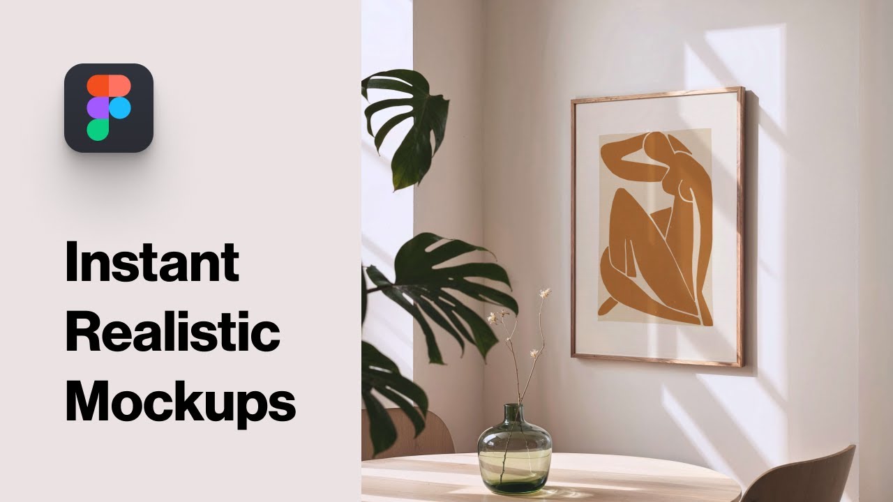 How to Bulk Create Stunning Art Mockups in Minutes in Figma (No Photoshop!)