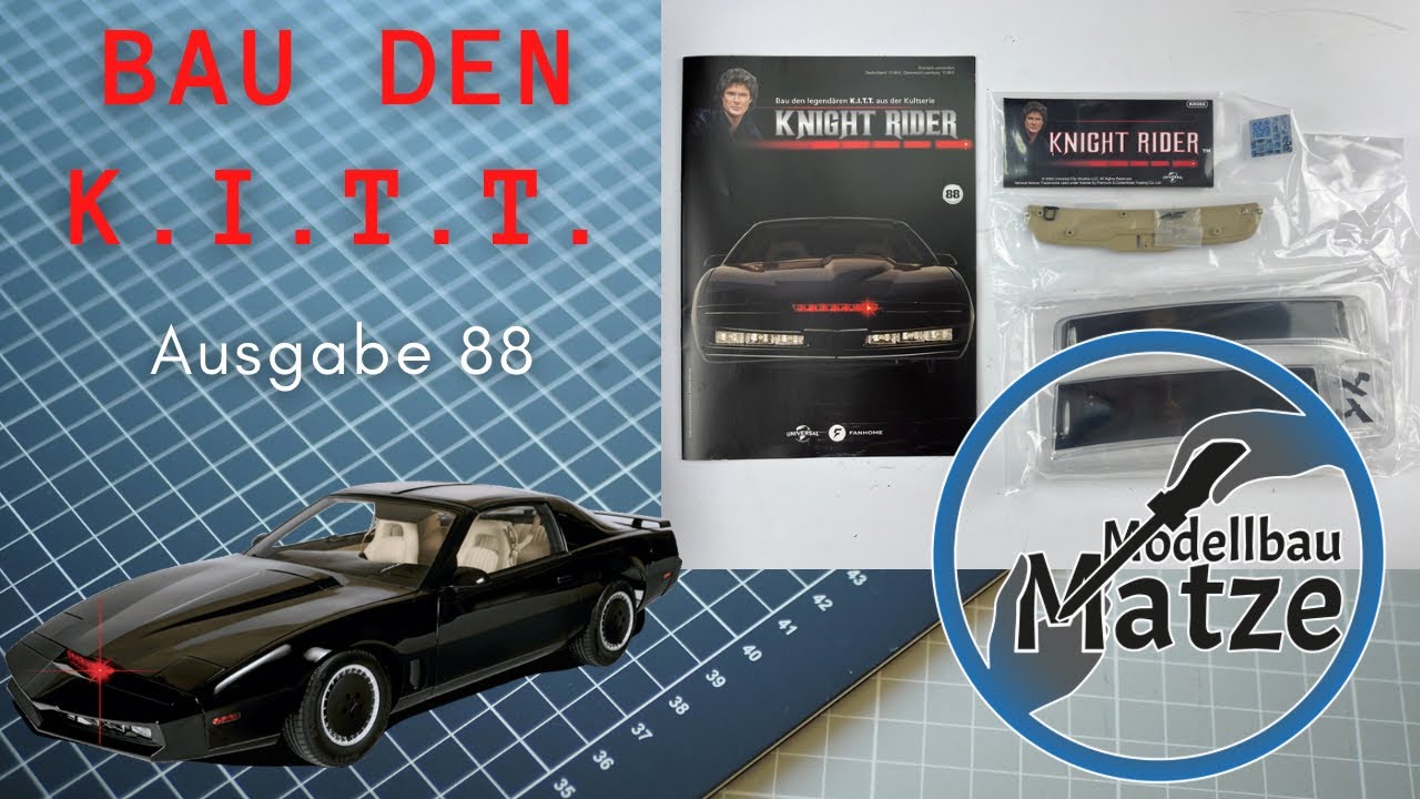Bau den K.I.T.T. - Ausgabe 88 - Fanhome / DeAgostini (Knight Rider)