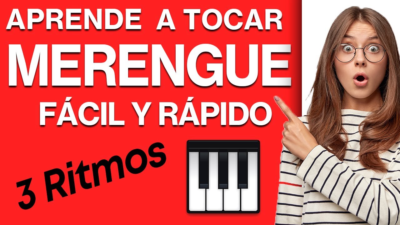 COMO TOCAR MERENGUE EN PIANO | FÁCIL Y RÁPIDO 🚀