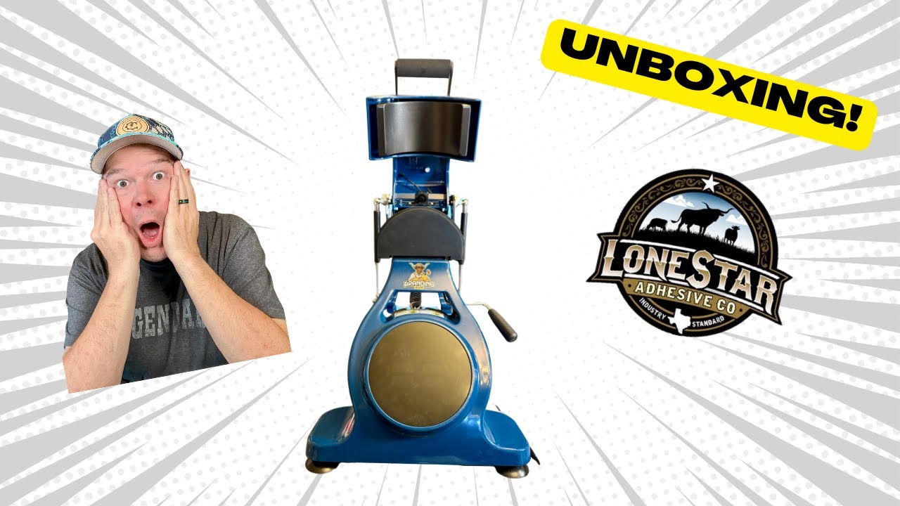 Unboxing the Lonestar Adhesives Dual Platen Heat Press | First Look + Setup