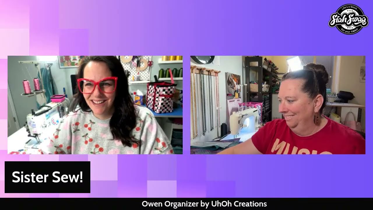 No longer live: Sister Sew- Owen Organizer by UhOh Creations