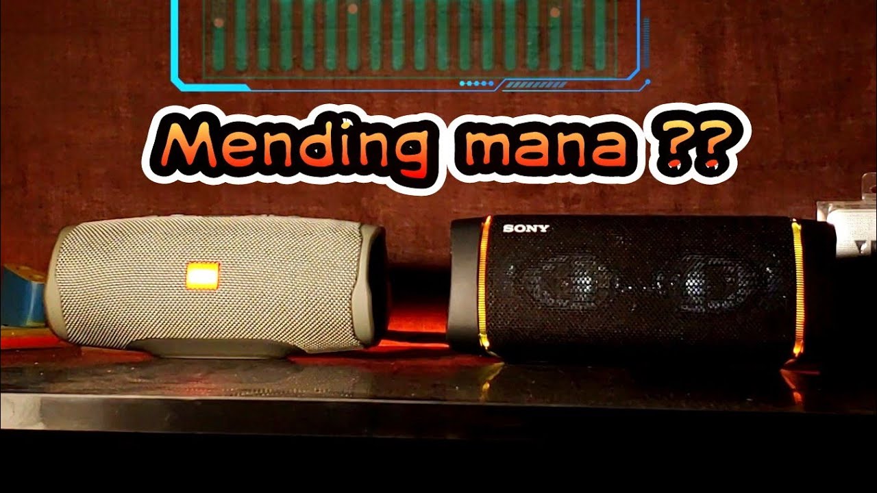 Sony SRS XB33 против JBL Charge 4 | Какая лучше? Краткий обзор!