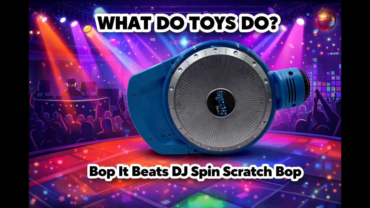 Bop It Beats Electronic Interactive Game DJ Spin Scratch Bop Sounds Hasbro 2013