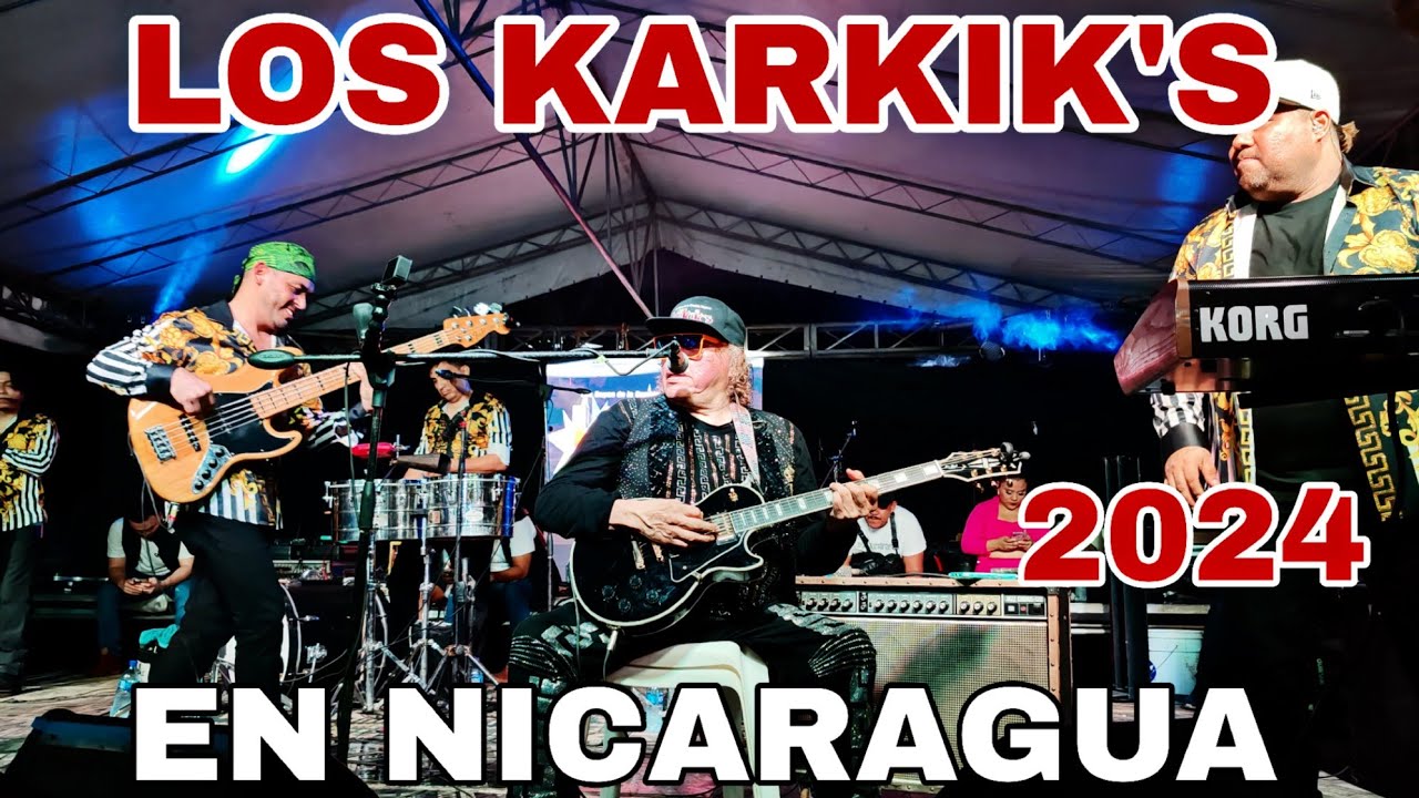 Concierto de los KARKIK'S en Nicaragua 2024