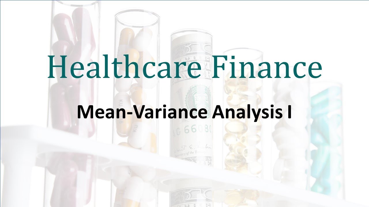 C4S6 Mean Variance Analysis I