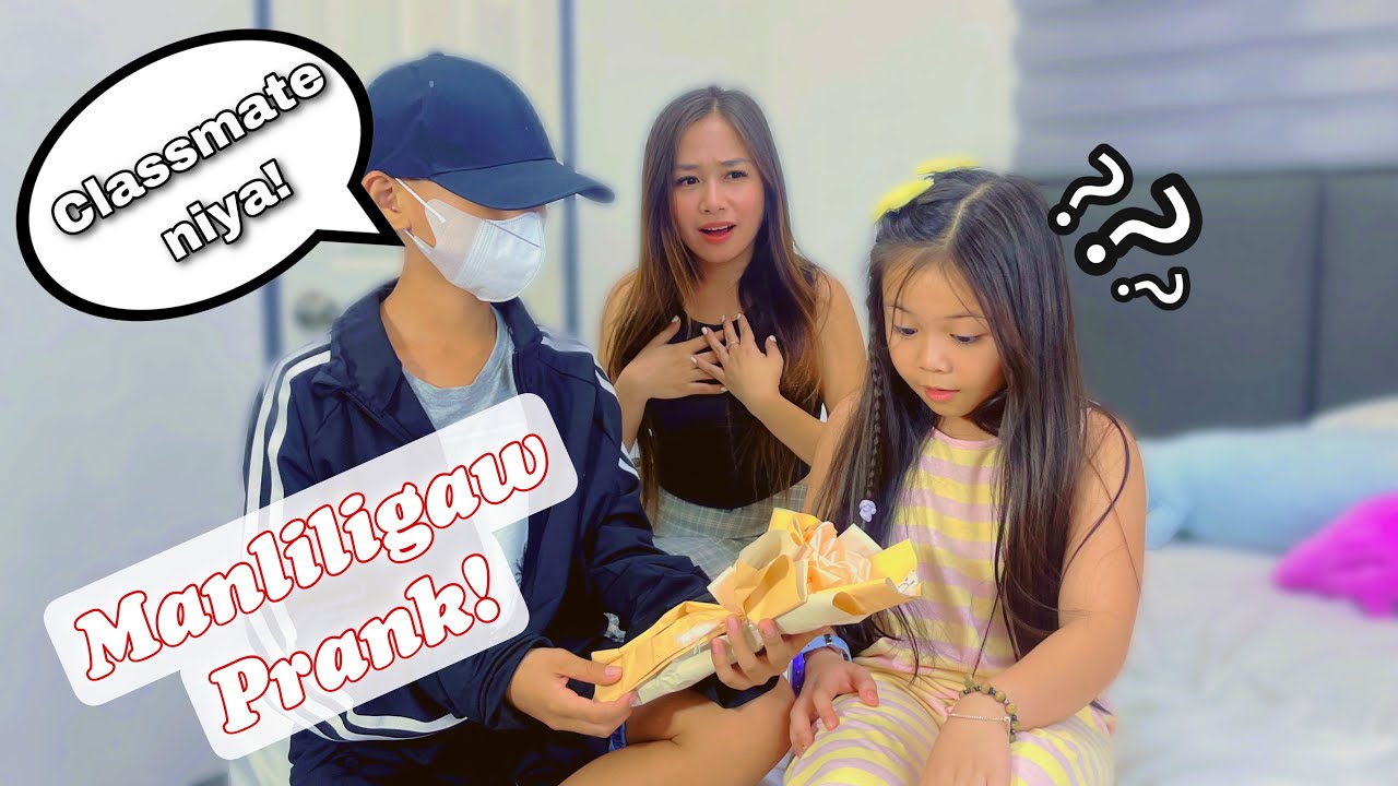 MANLILIGAW PRANK kay MIK-MIK | GULAT NA GULAT