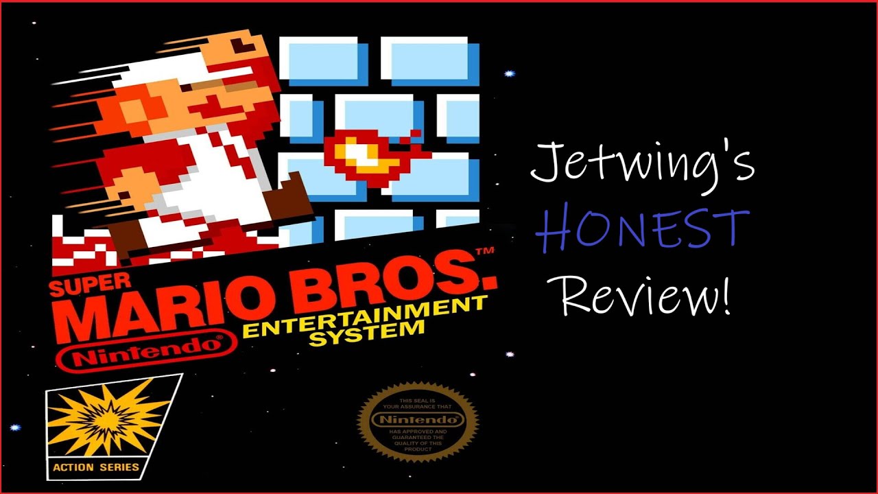 JetWing34 HONESTLY Reviews Super Mario Bros. for the NES!