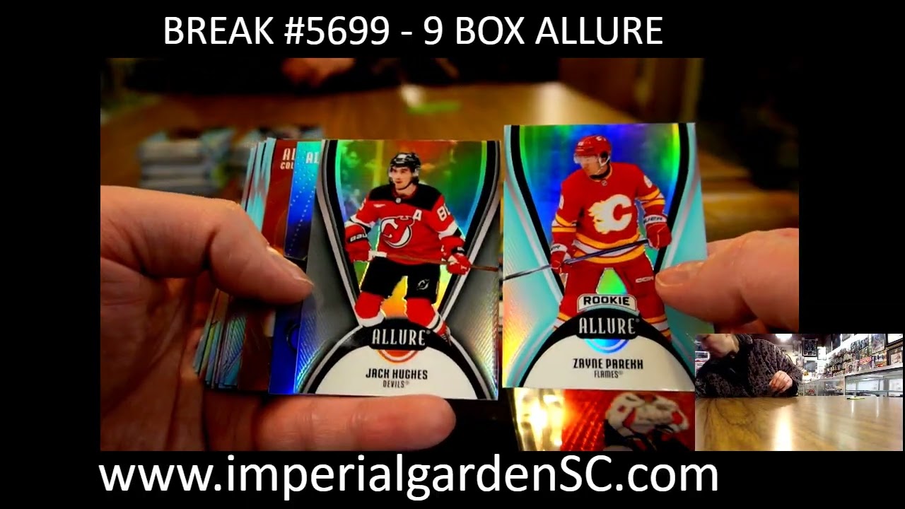 BREAK #5699: 9 BOX 2025-26 #upperdeck ALLURE NHL HOCKEY CASE BREAK