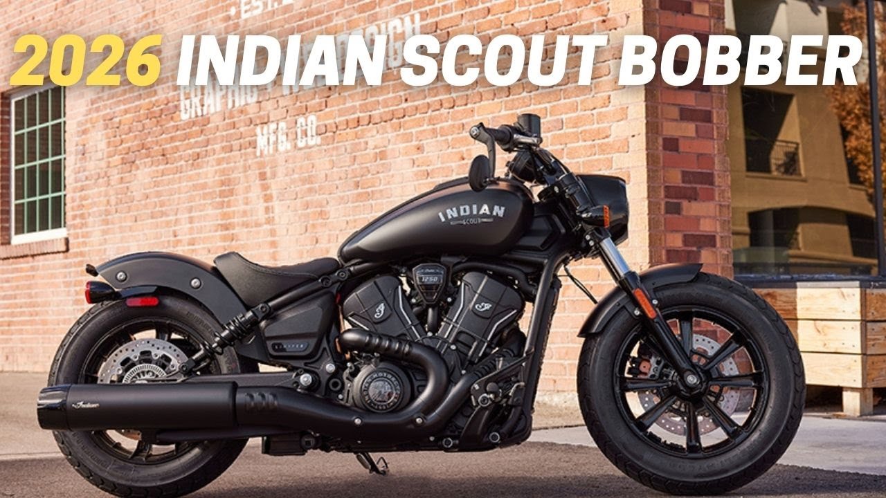 Indian Scout Bobber 2026: 10 ВЕЩЕЙ, КОТОРЫЕ ВАМ СЛЕДУЕТ ЗНАТЬ