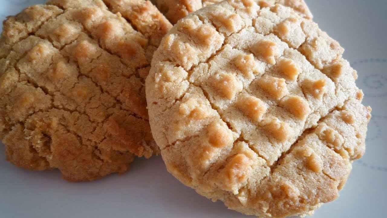 Erdnussbutter-Kekse (Peanut Butter Cookies)