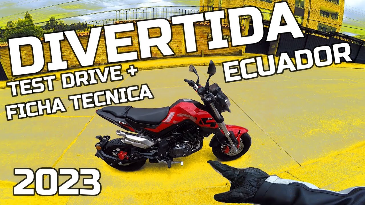 Tnt 135 Benelli 2023 ECUADOR 🔥// TEST DRIVE // me ENCANTO!