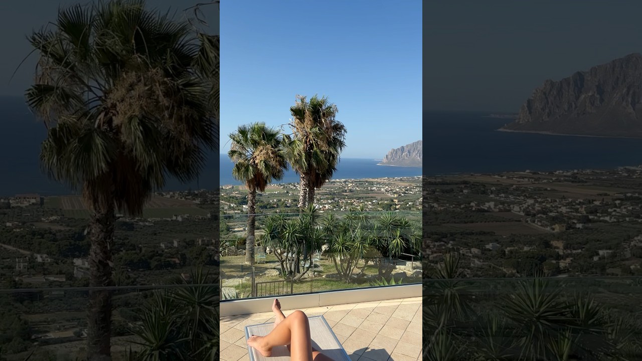 🏊&zwj;♂️🌿 Serene Poolside Paradise &ndash; Hotel Parco degli Aromi, Valderice, Sicily 🌅