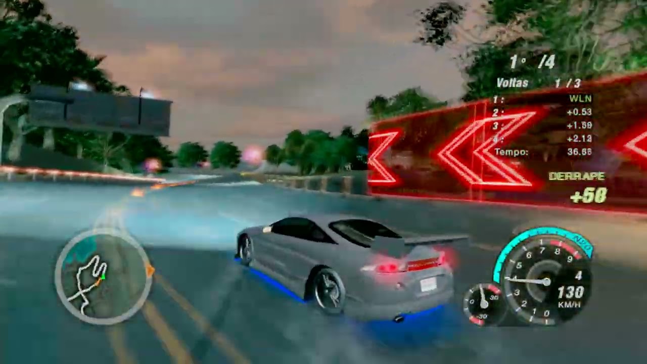 Estilo velozes e Furiosos Eclipse ficou Top // NEED FOR SPEED Underground 2