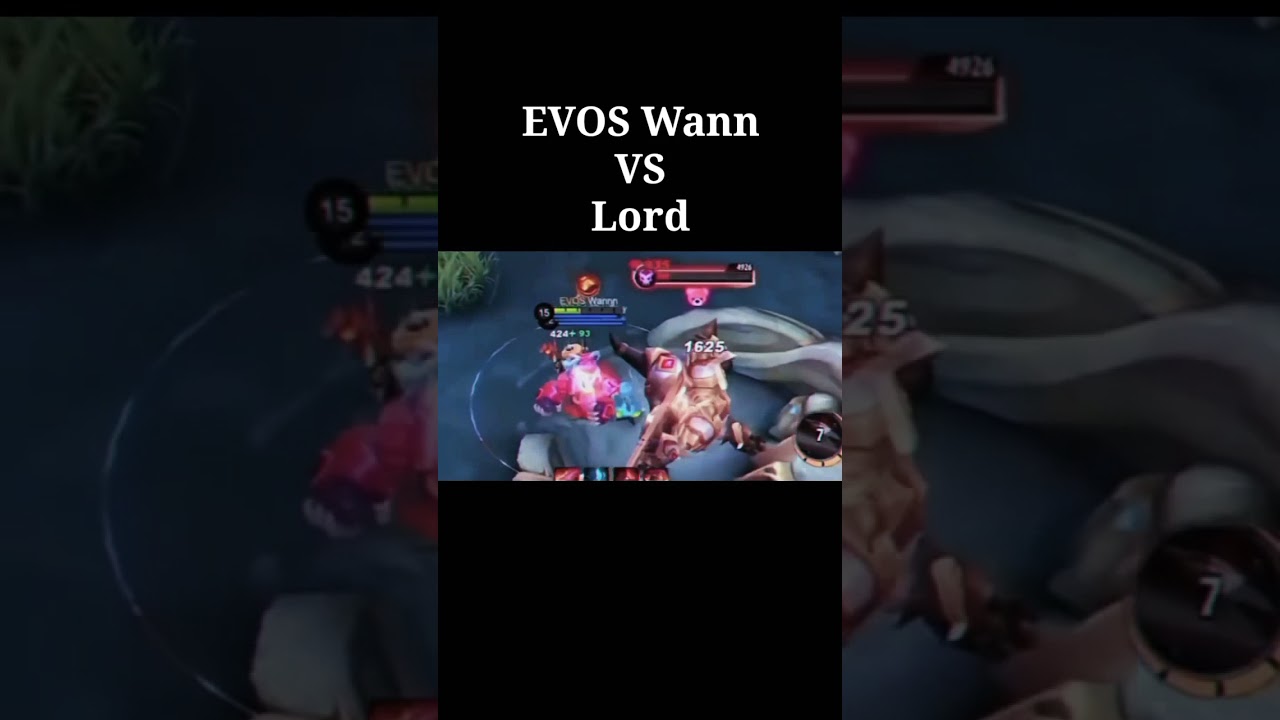 EVOS WANN #shorts #mlbb #mobile legends #evos #wannn