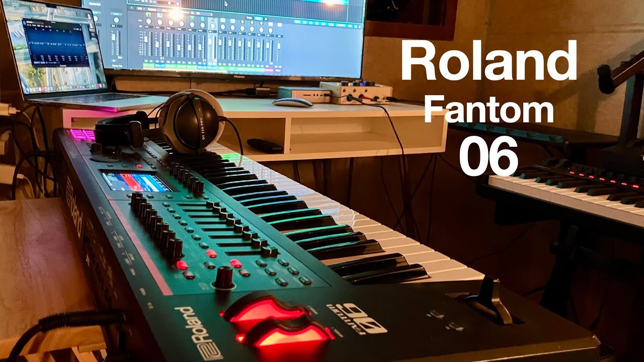 The first 5 sounds - ROLAND FANTOM 06