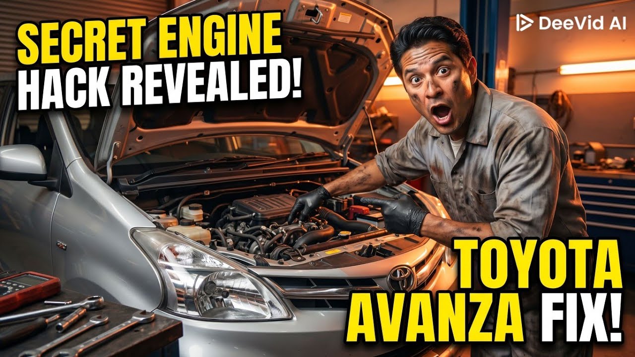 Toyota Avanza Hace ruido en el motor parece estar desbielado y al desarmar vemos que esta mal armado
