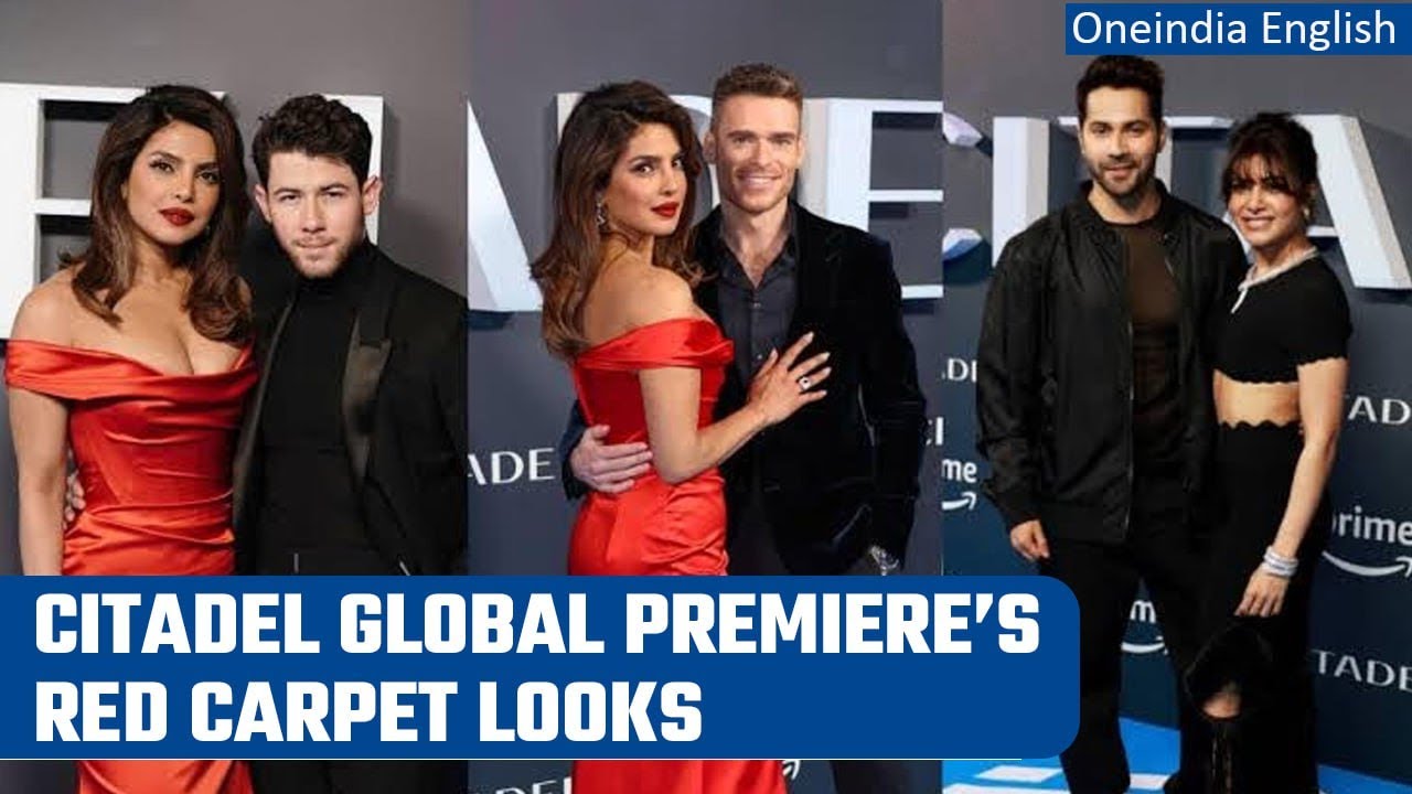 Citadel Global Premier: Priyanka, Nick, Richard, Varun & Samantha attends the event | Oneindia News