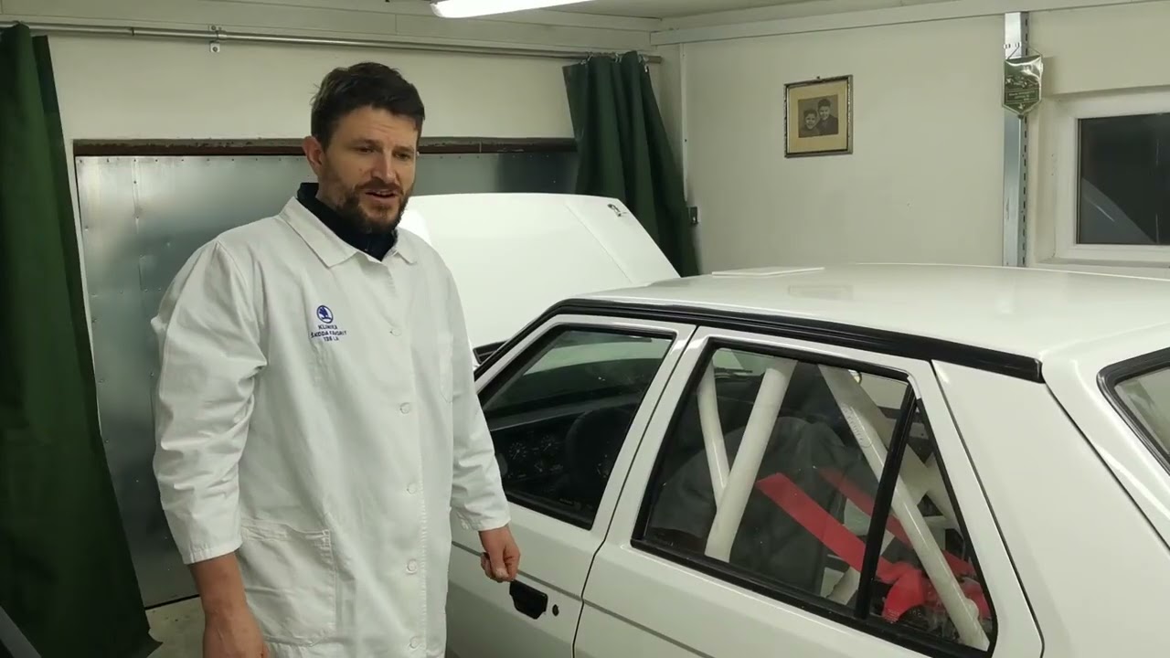 Klinika Škoda Favorit 136L/A - Motor, převodovka, hasící systém atd.