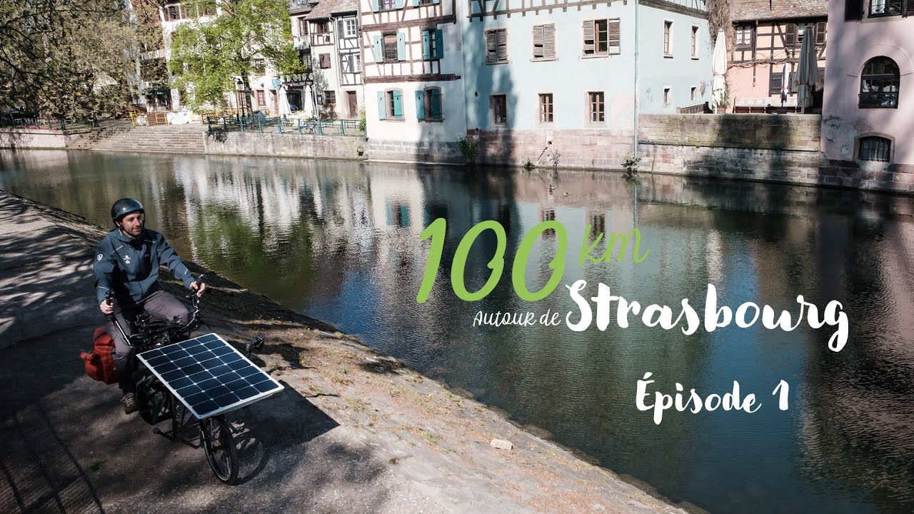 Alsace en vélo solaire : Strasbourg et sa région, et ferme urbaine solidaire