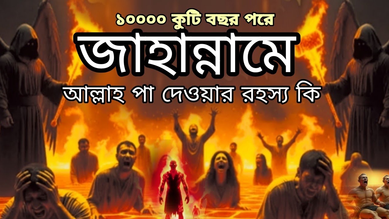 জাহান্নামে আল্লাহ পা দেওয়ার রহস্য🙄ভয়াবহ জাহান্নাম|| new islamic story2025