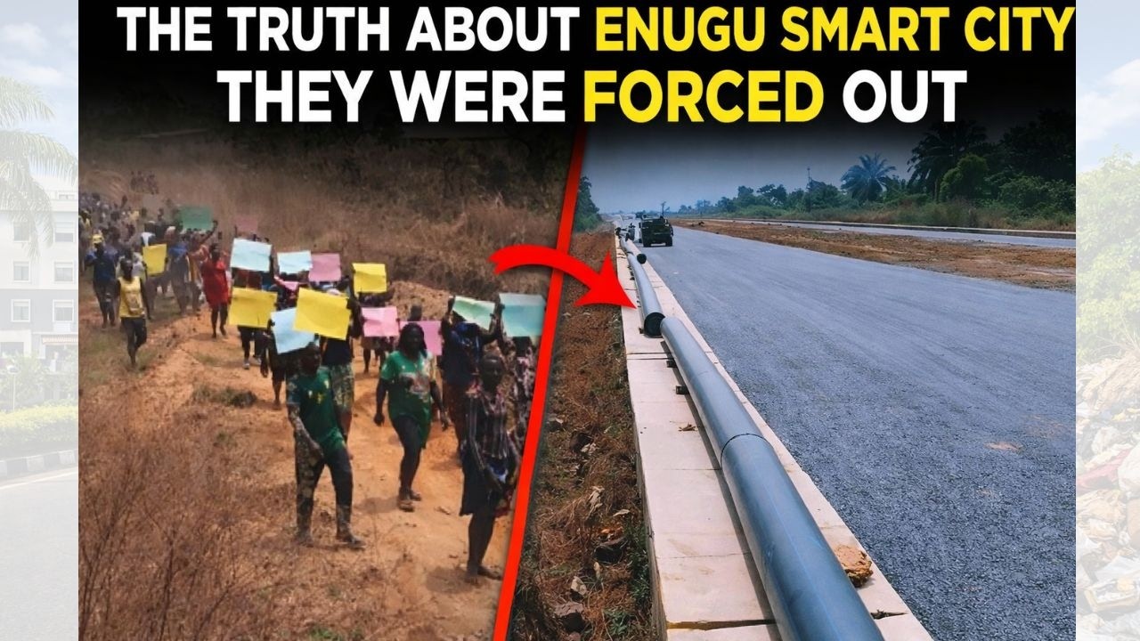 ENUGU SMART CITY CONTROVERSY: Residents Allegedly Forced Out Without Compensation?