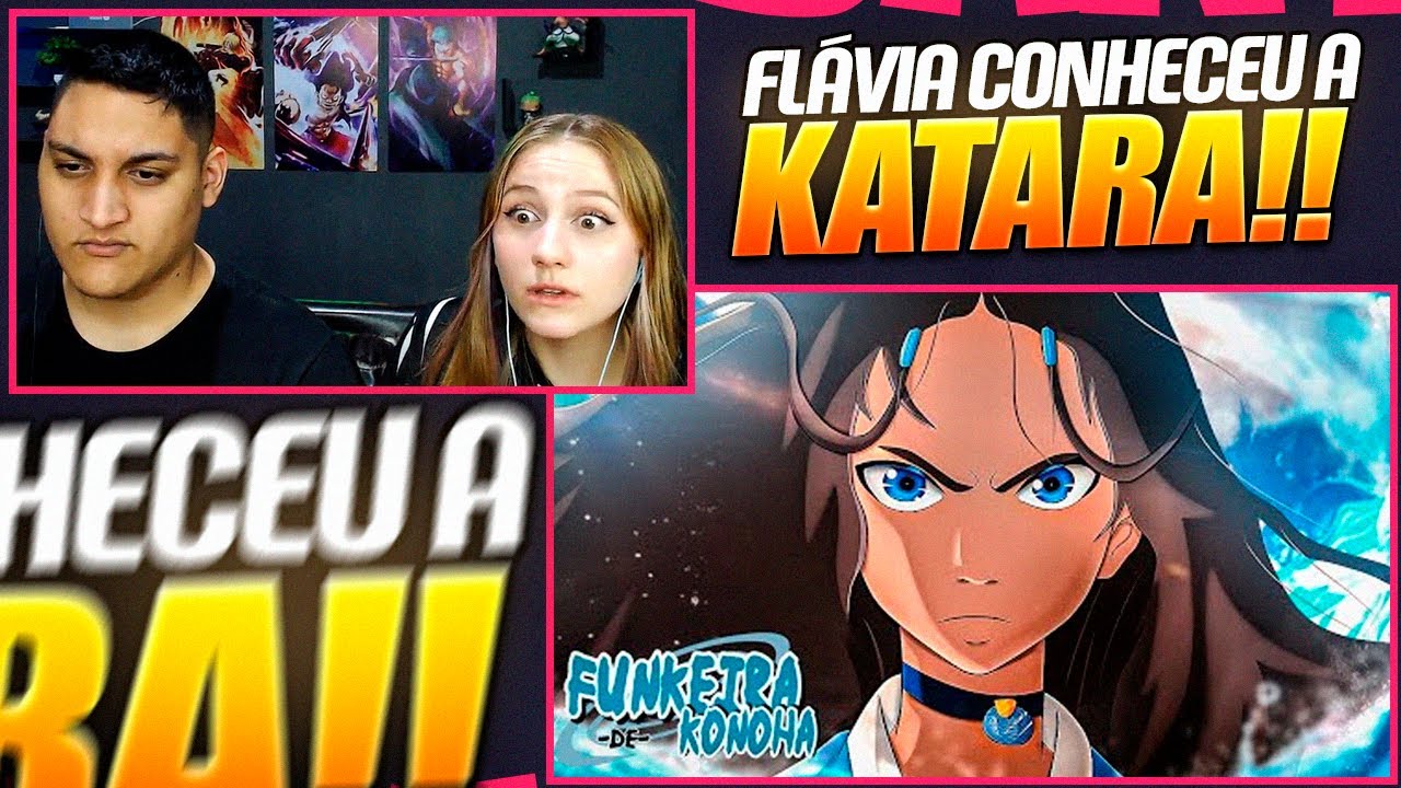 Katara - A maior dominadora de água / Funkeira de Konoha | DROP AVATAR - REACT EM CASAL